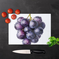 Glistening Grapes Cluster Chopping Board
