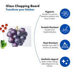 Glistening Grapes Cluster Chopping Board