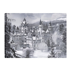 Snow Covered Balmoral Castle Chopping Board