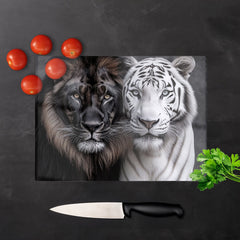 Yin And Yang Of Nature Chopping Board