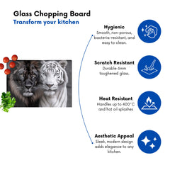 Yin And Yang Of Nature Chopping Board