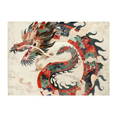 Majestic Chinese Dragon Swirl Chopping Board