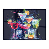 Nighttime Cocktail Splash Chopping Board