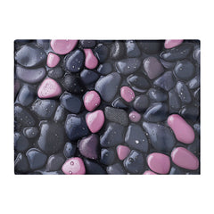 Blush And Charcoal Pebble Mix Chopping Board