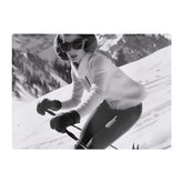 Vintage Skiing Chic Chopping Board