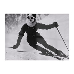 Glamorous Slopes Of The 60S Chopping Board