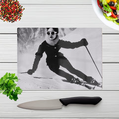 Glamorous Slopes Of The 60S Chopping Board