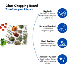 Herbal Essence In Spoons Chopping Board