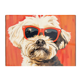 Cool Pup In Sunglasses Chopping Board
