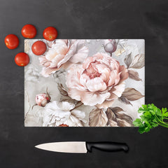 Vintage Rose Elegance Chopping Board