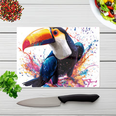 Toucan'S Splash Of Vivid Life Chopping Board