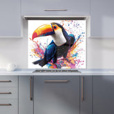 Toucans Splash of Vivid Life Kitchen Splashback