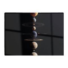 Balanced Planets In Space Chopping Board