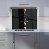 Balanced Planets in Space Kitchen Splashback