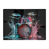 Rhythm In Splashing Drums Chopping Board