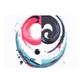 Yin Yang Harmony In Modern Art Chopping Board