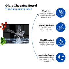 Glistening Dragonfly Lift Off Chopping Board