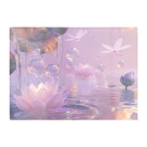 Enchanted Waterlilies And Bubbles Chopping Board