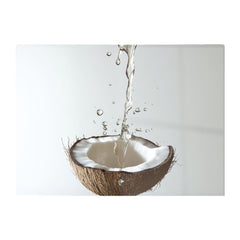 Splashing Coconut: A Fluid Moment Chopping Board