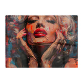 Vivid Marilyn: A Modern Expression Chopping Board