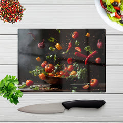 Dynamic Levitation: Vegetable Ballet Chopping Board