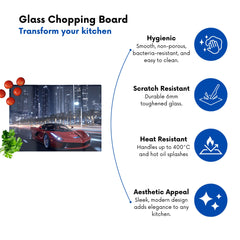 Midnight Cruise In Dubai Chopping Board
