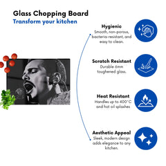 Spotlight On Freddie: A Captured Roar Chopping Board
