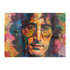 Psychedelic Portrait Of Lennon Chopping Board
