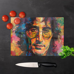 Psychedelic Portrait Of Lennon Chopping Board