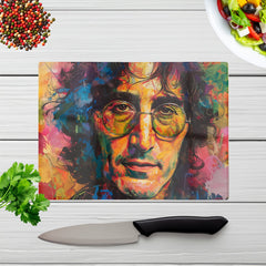 Psychedelic Portrait Of Lennon Chopping Board