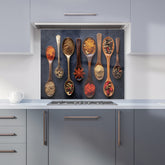 Spice Spectrum: Culinary Colors Kitchen Splashback