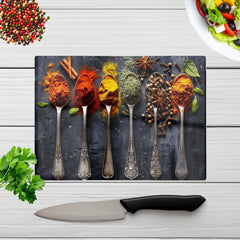 Herbs & Spices: Gastronomic Canvas Chopping Board
