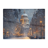 Winter'S Embrace At St. Paul'S Chopping Board
