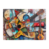 Melody Of Shapes: Picasso'S Instruments Chopping Board