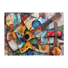 Melody Of Shapes: Picasso'S Instruments Chopping Board