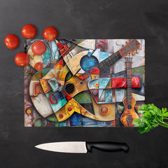 Melody Of Shapes: Picasso'S Instruments Chopping Board