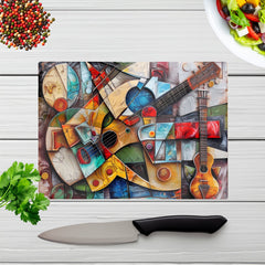 Melody Of Shapes: Picasso'S Instruments Chopping Board