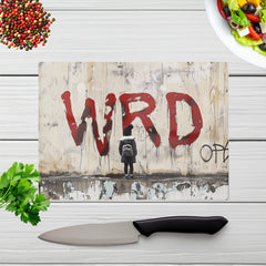 Banksy Inspired: Warren Reed Designer Chopping Board