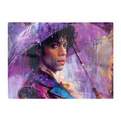 Purple Rain Tribute To Prince Chopping Board