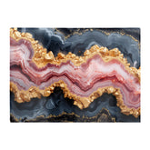 Black And Pink Marble Effect Chopping Board
