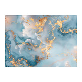 Blue And Gold Marble Effect Chopping Board