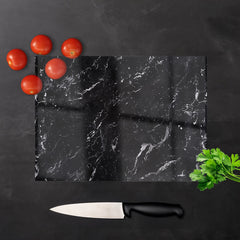 Polished Black Quartz Effect Chopping Board