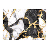 Gold And Black Marble Effect Chopping Board