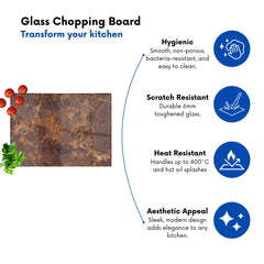 Brown Quartz Effect Chopping Board