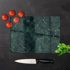 Deep Green Quartz Effect Chopping Board