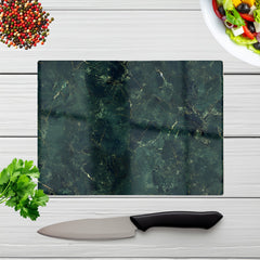 Deep Green Quartz Effect Chopping Board