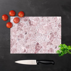 Dusty Pink Quartz Effect Chopping Board