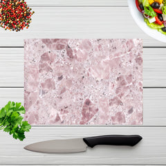Dusty Pink Quartz Effect Chopping Board