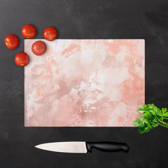 Minimalistic Pink Grunge Effect Chopping Board
