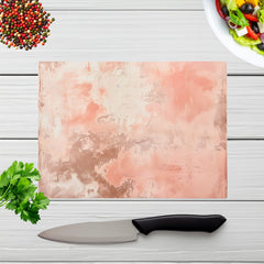 Hapless Pink Grunge Effect Chopping Board